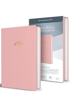 Biblia RVR 1960 para Regalos y Premios Rosada Símil Piel