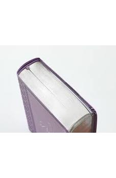 Image of Biblia RVR 1960 Letra Grande Tamaño Manual Neoclassic Lila Símil Piel