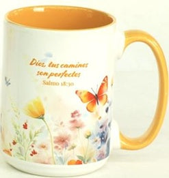 Taza 16 Oz. Colección Confianza. Dios tus Caminos