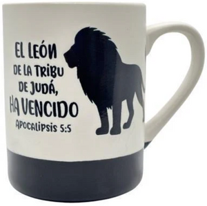 Taza 17 OZ Colección Gracia sobre Gracia. El león de Judá