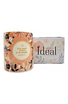 Taza 12 OZ Colección Ideal Con Amor Eterno