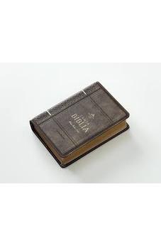 Image of Biblia RVR 1960 Letra Grande Tamaño Manual Neoclassic Mokka Símil Piel
