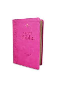 Biblia RVR 1960 Letra Gigante Rosa Símil Piel