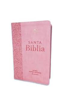 Image of Biblia RVR 1960 Letra Súper Gigante Símil Piel Floral Índice