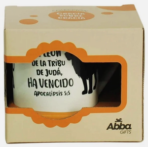 Taza 17 OZ Colección Gracia sobre Gracia. El león de Judá