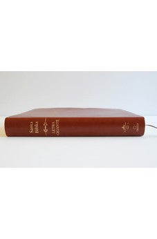 Image of Biblia RVR 1960 Letra Súper Gigante Marrón Símil Piel