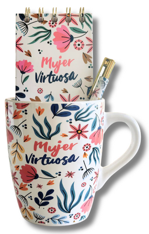 Taza Notepad Set - Mujer Virtuosa (3)