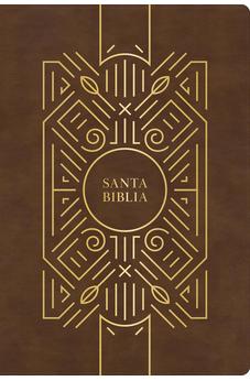 Biblia RVR 1960 de Estudio de Credos y Confesiones Café Símil Piel con Índice