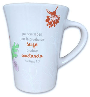 Taza Mensajes de Bendicion su Voluntad su Tiempo mi Fe
