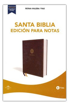 Biblia RVR 1960 para Notas Piel Café