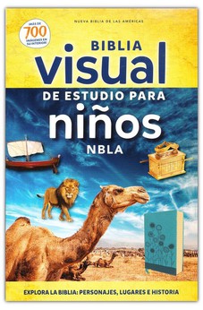 Image of Biblia NBLA de Estudio para Niños Turquesa Símil Piel