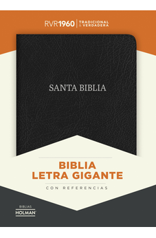 Image of Biblia RVR 1960 Letra Gigante Piel Negro