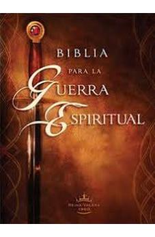 Biblia RVR 1960 de Estudio Guerra Espiritual Tapa Dura con Índice