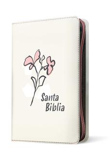 Image of Biblia NTV Compacta Letra Gigante con Filament Símil Piel Beige Índice Letra Roja Cierre