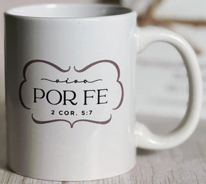 Taza Minimalista Por Fe