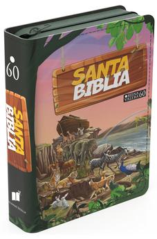 Image of Biblia RVR 1960 Compacta para Niños Vinilo con Cierre