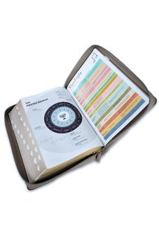 Image of Biblia RVR 1960 Letra Súper Gigante Símil Piel Flores Lila Cierre Índice