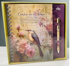 Pack Libreta y Bolígrafo. Confía en el Señor