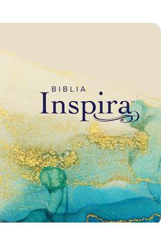 Biblia NTV Inspira con Filament Símil Piel Oro