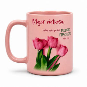 Taza 23 OZ. Colección Prominencia II. Mujer Virtuosa
