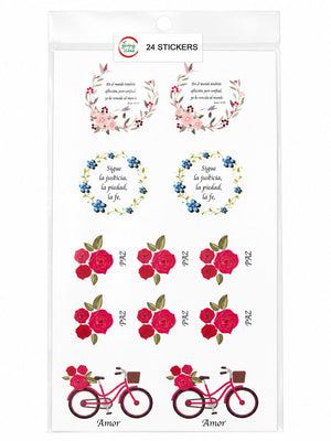 24 Stickers