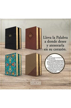 Image of Biblia RVR 1960 Tamaño Manual Símil Piel Café Duotone con Índice