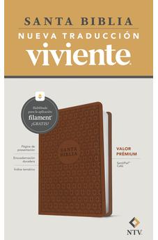 Image of Biblia NTV Valor Prémium con Filament Símil Piel Café
