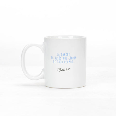 Image of Taza 12 OZ Colección Comparte Jesús te Limpie