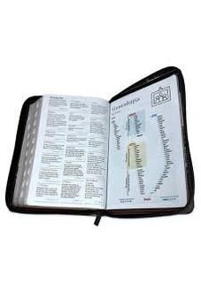 Image of Biblia RVR 1960 Para Mujeres Letra Grande 12 Puntos Mamual Cierre Fantasía Café Yo y mi Casa