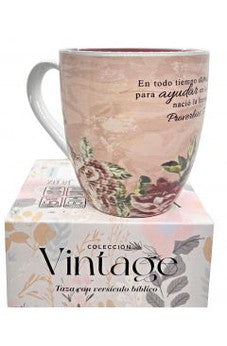 Taza 15 OZ Colección Vintage En todo Tiempo ama la Amiga