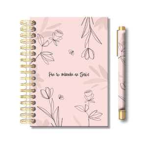 Pack Diario y Boligrafo: Mirada en Jesús