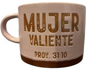 Taza 14 OZ Roca Firme. Mujer Valiente