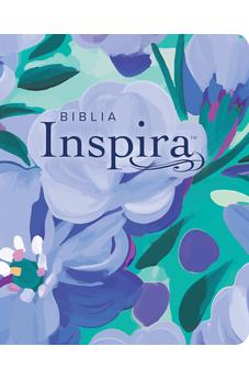 Biblia NTV Inspira Letra Grande con Filament Símil Piel Ramo azul
