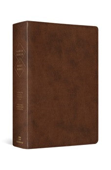 Biblia RVR 1960 ESV Bilingüe Marrón Símil Piel