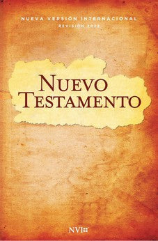 Biblia NVI Nuevo Testamento Crema Rústica