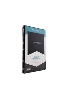Biblia NVI Ultrafina Negro Piel Fabricada