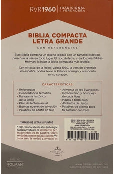 Biblia RVR 1960 Compacta Marron