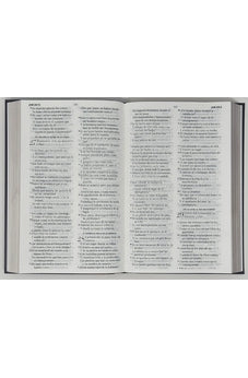 Biblia RVR 1960 Letra Grande Tamaño Manual Tapa Flex Duotone Marron Beige