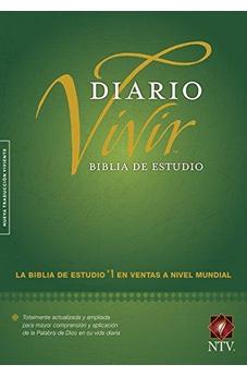 Biblia NTV de Estudio Diario Vivir Letra Grande Verde Tapa Dura Índice