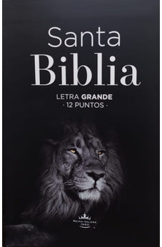 Image of Biblia RVR 1960 Letra Grande Tamaño Manual Tapa Flex León