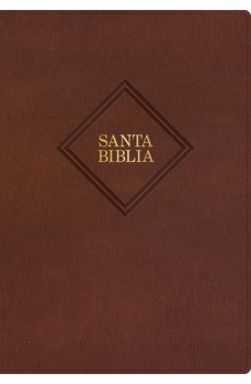 Biblia RVR 1960 Súper Gigante Márron Piel