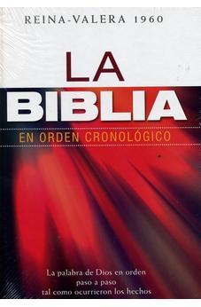 Biblia RVR 1960 Cronologico Tapa Dura