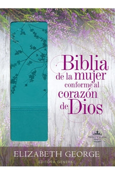 Image of Biblia RVR 1960 Mujer Conforme al Corazón de Dios Aqua
