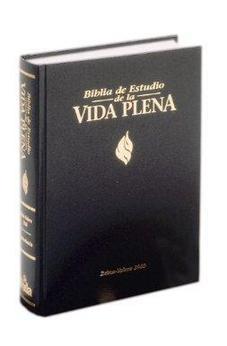 Biblia RVR 1960 Vida Plena Tapa Dura Negro Índice