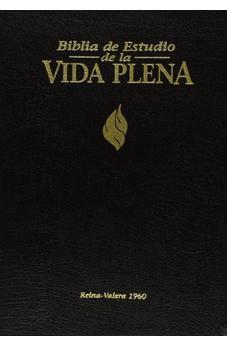 Biblia RVR 1960 de Estudio Vida Plena Piel Negra