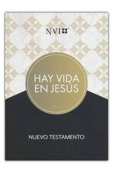 Biblia NVI Nuevo Testamento hay Vida en Jesús Rustica