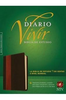 Biblia NTV de Estudio Diario Vivir Sentipiel Café Café Claro