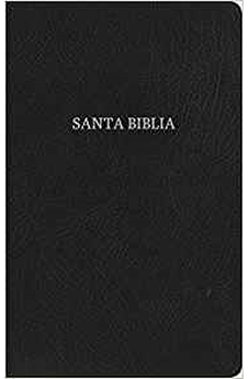 Biblia RVR 1960 Ultrafina Piel Negra