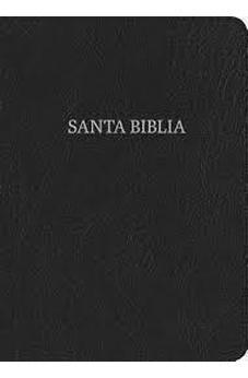Biblia RVR 1960 Letra Gigante Piel Fabricada Negro con Índice