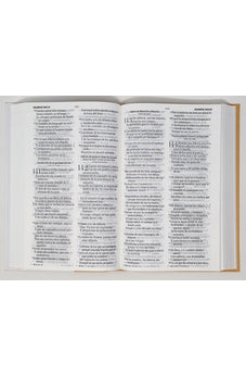 Image of Biblia RVR 1960 Letra Grande Tamaño Manual Tapa Flex Duotone Amarillo Blanco